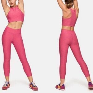 OUTDOOR‎ VOICES 3/4 WARM UP PINK WORKOUT LEGGINS